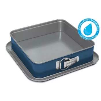 GUARDINI XBake kulmikas leivontavuoka 24x24x7 cm tarttumaton hiiliteräs antrasiitinharmaa