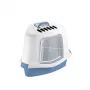 STEFANPLAST kissanvessa Sprint Corner Plus 56x40x40cm sininen/valkoinen