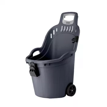 STEFANPLAST kottikärryt Helpy Cart 50L 59,5x53x88,5cm harmaa