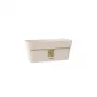STEFANPLAST Ethica ruukkulaatikko alustalla, 30 x 13 x 12 cm, valkoinen
