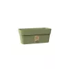STEFANPLAST Ethica ruukkulaatikko alustalla 30x13x12 cm vihreä