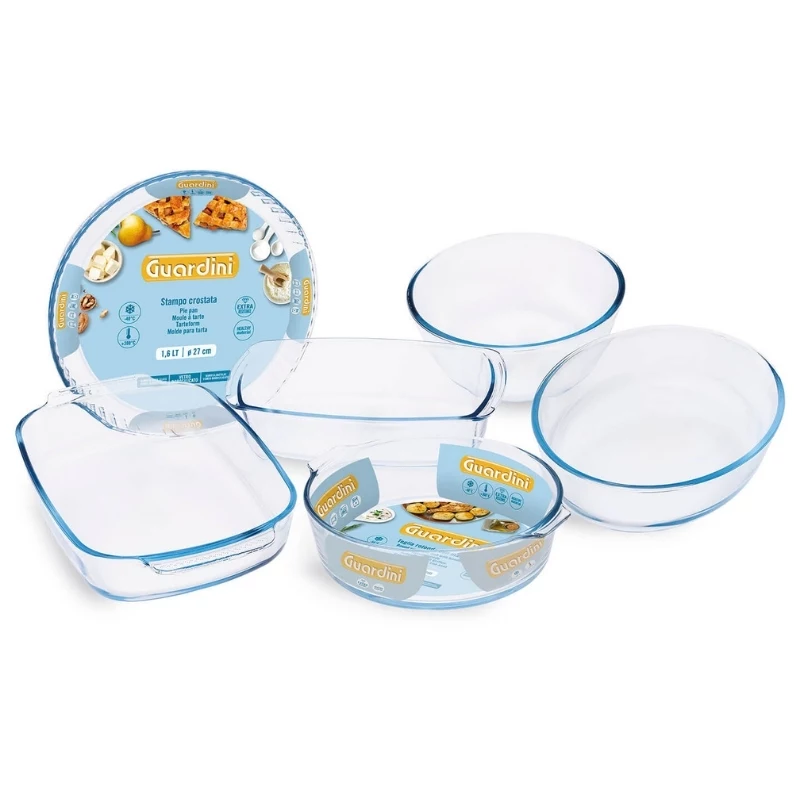 GUARDINI lasikulho borosilikaatti Ø21cm 2,1L läpinäkyvä