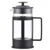 ASI COLLECTION GULFI L 1L French Press -kahvinkeitin, borosilikaattilasi, ruostumaton teräs