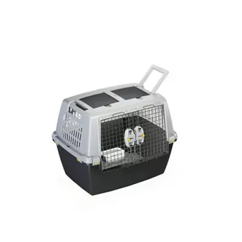 STEFANPLAST Gulliver Touring kuljetusboxi, 80x58,5x62 cm, tummanharmaa/vaaleanharmaa