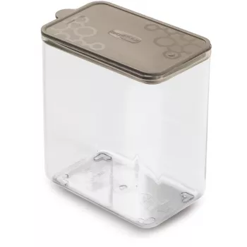 GIOSTYLE säilytyslaatikko suorakaide L 1,8L Con.Tengo 15,5x10x17,1cm harmaa-ruskea