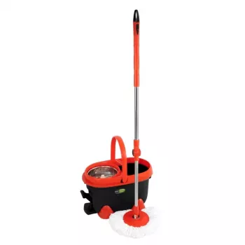 GIOSTYLE lattianpuhdistussarja Love Spin Mop 360° lajiteltu, 4 väriä