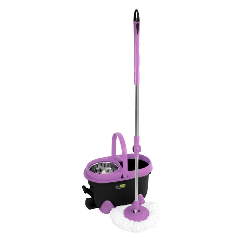 GIOSTYLE lattianpuhdistussarja Love Spin Mop 360° lajiteltu, 4 väriä