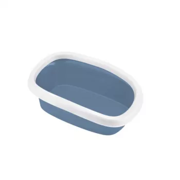 STEFANPLAST Sprint 10 avoin hiekkalaatikko 43x31x14 cm sininen/valkoinen