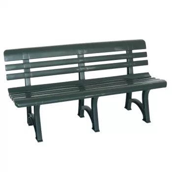BICA puutarhapenkki Olimpia 150x53x77cm vihreä