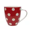 ASI COLLECTION muki Dots 513 ml punainen valkoisin pilkuin