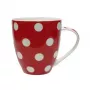 ASI COLLECTION muki Dots 513 ml punainen valkoisin pilkuin