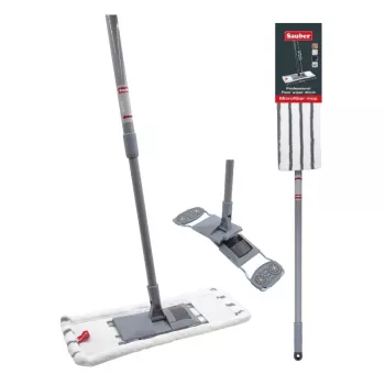SAUBER lattialasta 40cm teleskooppivarrellla