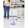 Tatay Ecohome 12 L roskakori painonapilla, harmaa (151104106)