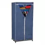 ORDINETT Armadio Jolly 75x50x160cm sininen säilytyskaappi