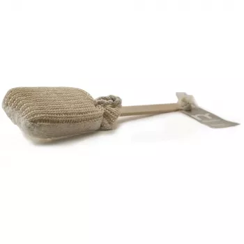 MARTINI SPA sisal Toning Brush Natural - kuivaharja vartalolle pyökkipuukahvalla