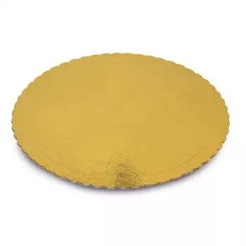 GUARDINI Easy Bake paperiset kakkuvuoat kulta 32 cm 2 kpl
