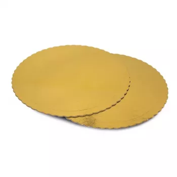 GUARDINI Easy Bake paperiset kakkuvuoat kulta 32 cm 2 kpl