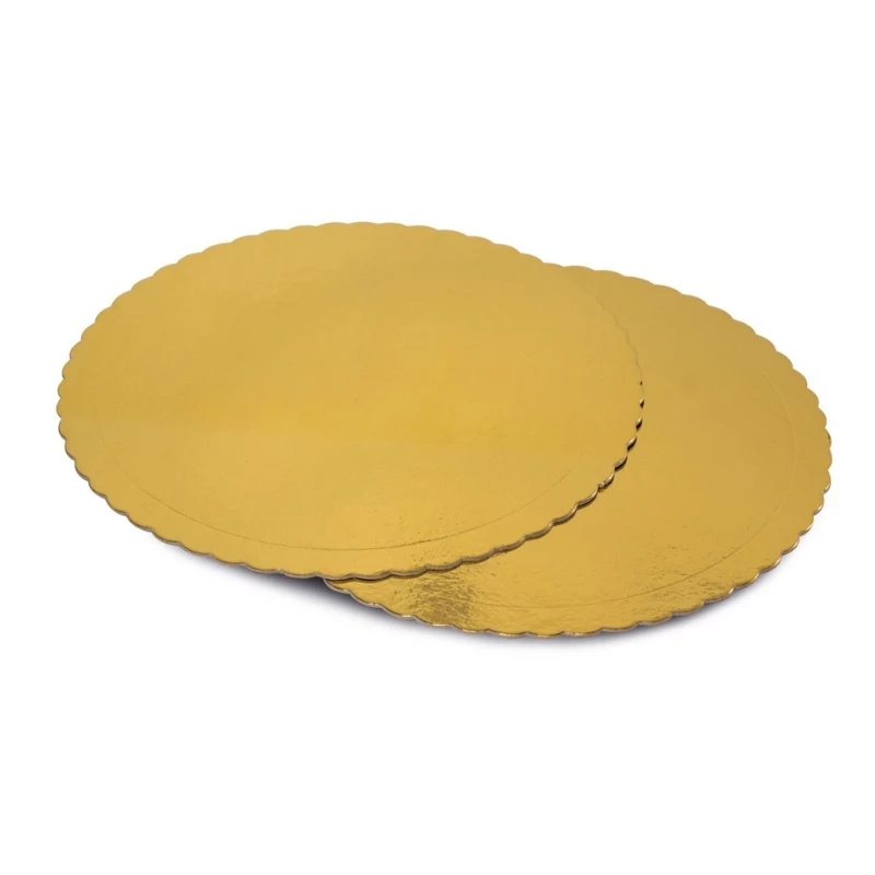 GUARDINI Easy Bake paperiset kakkuvuoat kulta 32 cm 2 kpl