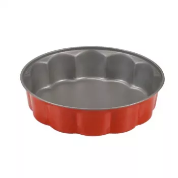 GUARDINI Rossana kukkavuoka leivontavuoka Ø26x6,8cm antrasiitinharmaa