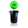 GIOSTYLE Eco Solution jäteastia 35L tummanharmaa/vihreä