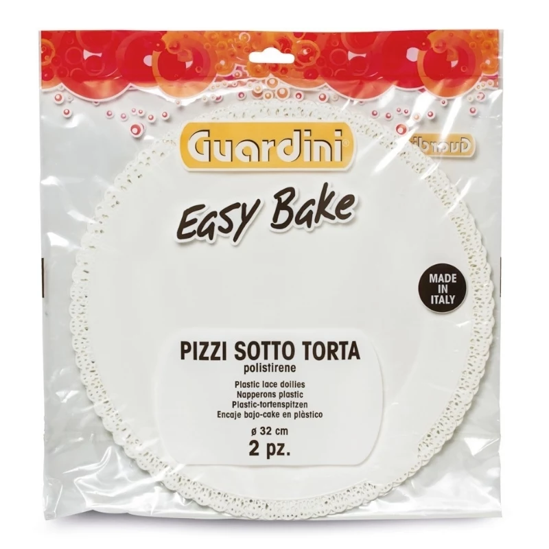 GUARDINI muovinen koristealusta 2 kpl Easy Bake Ø32cm