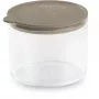GIOSTYLE Con.Tengo pyöreä ruokakuppi S 0,7L harmaa-ruskea