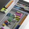 KIS Box Sistemo Organizer 8, 37,5 x 15 x 5 cm, läpinäkyvä/vaaleanharmaa