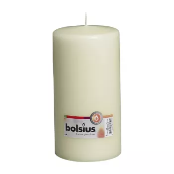 Bolsius kynttilä sylinteri Ø200x98mm beige