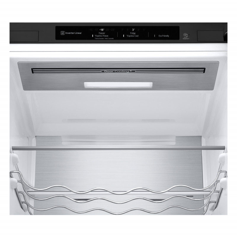 LG GBB92MCBAP vapaasti seisova jääkaappipakastin, 384 L, Total No Frost, matta musta