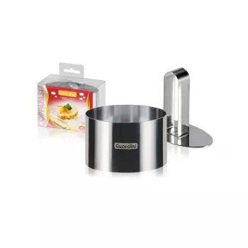 GUARDINI soikea tarjoilurengas leimalla 9x5x6 cm ruostumaton teräs