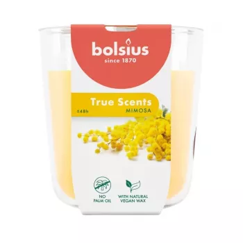 BOLSIUS True Scents tuoksukynttilä lasissa - Mimosa, 97x85 mm