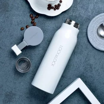 LOCKNLOCK termomuki Name 500 ml valkoinen