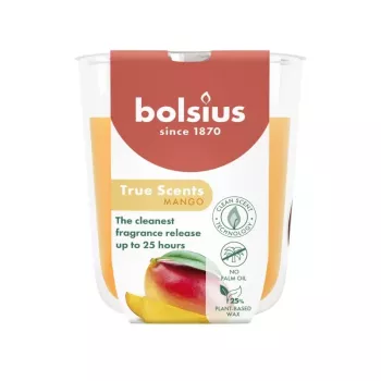 BOLSIUS True Scents Mango tuoksukynttilä lasissa Ø80x73mm