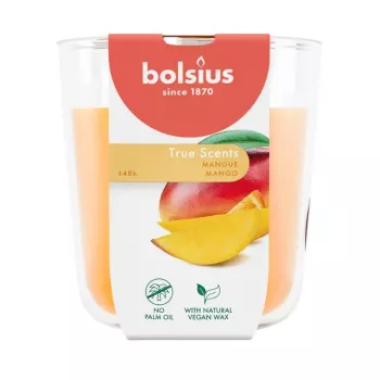 BOLSIUS True Scents Mango tuoksukynttilä lasissa, Ø97x85 mm