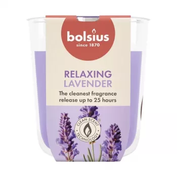 BOLSIUS True Scents laventeli tuoksukynttilä lasissa Ø80x73mm