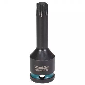 Makita Impact Black 1/2 tuuman käyttö Torx hylsyavain T55, 78 mm pituus E-19847