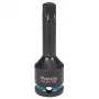 Makita Impact Black 1/2 tuuman käyttö Torx hylsyavain T55, 78 mm pituus E-19847