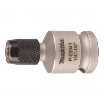 Makita P-05941 teräadapteri 1/2 tuuman neliökäyttö 1/4 tuuman kuusikantavarteen