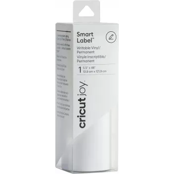 Cricut Joy Smart Vinyl pysyvä valkoinen 5,5 tuumaa x 4 jalkaa (2007359)