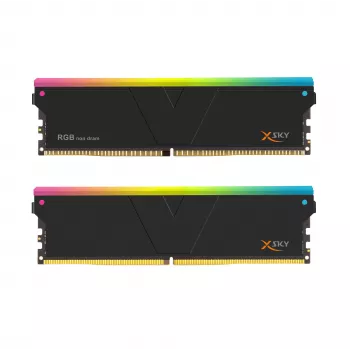 V-Color Manta XSky RGB 16GB DDR5-6000 CL30 EXPO muistimoduuli, musta