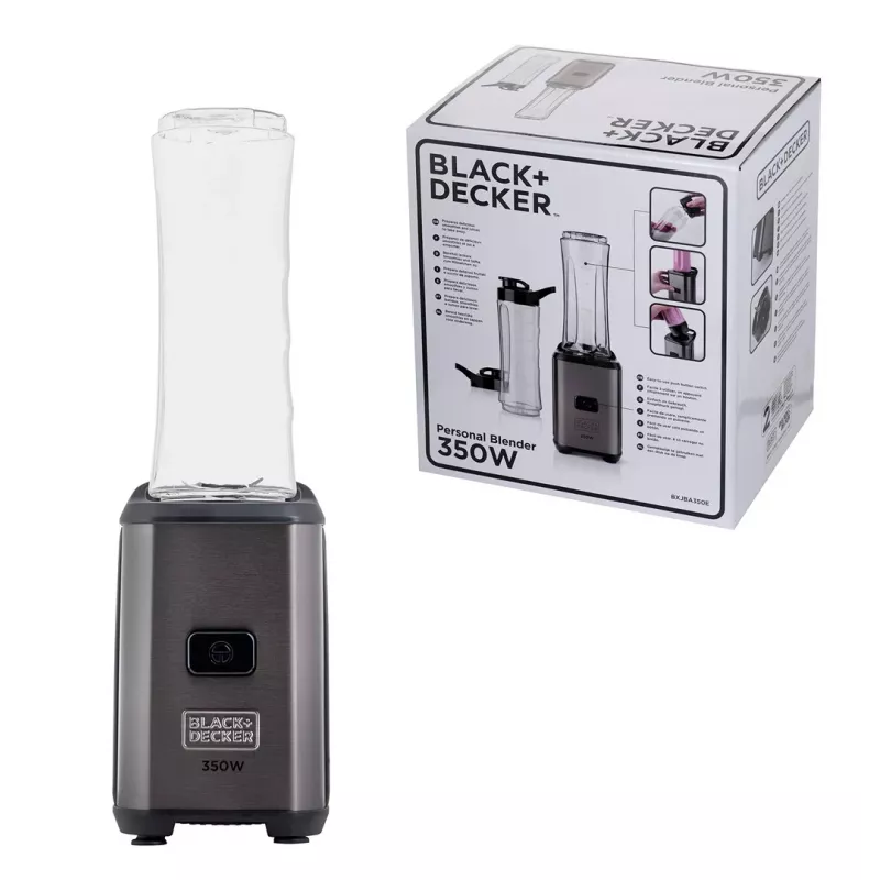BLACK & DECKER Sportmixer BXJBA350E 350W harmaa