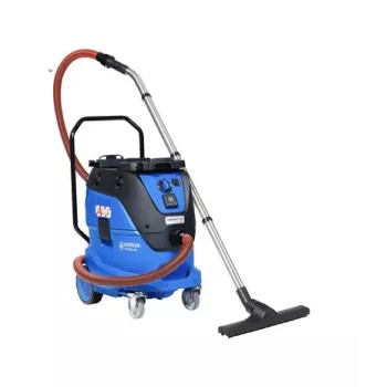 Nilfisk ATTIX 44-2L märkä- ja kuivaimuri, 42 L, 1200 W, Push&Clean, musta/sininen