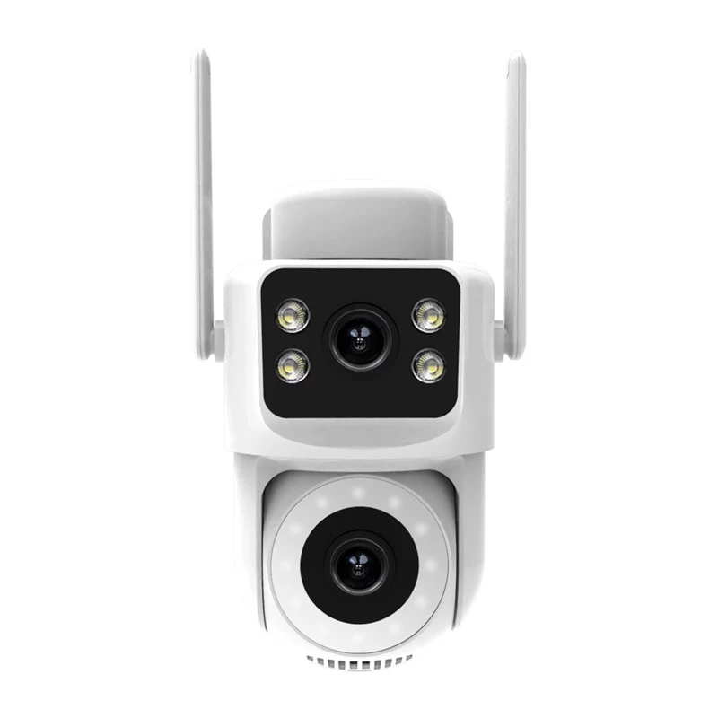 MOES WCM-Q29 8MP kaksoisobjektiivi WLAN-IP-kamera