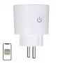MOES MWP-EU16M-WH-MS älypistoke energiamittauksella, 16A, Wi-Fi, valkoinen