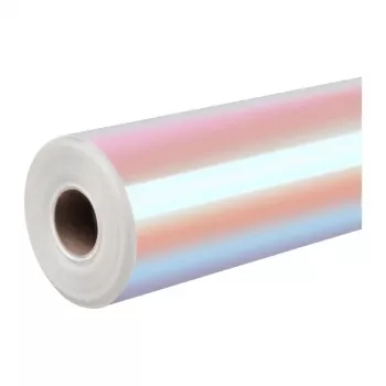 HTVRONT holografinen itseliimautuva kalvo, 30,5 cm x 90 cm (pinkki-purppura)
