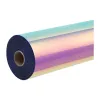 HTVRONT holografinen itseliimautuva kalvo, 30,5 cm x 90 cm (pinkki)