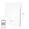 MOES ZS-B-EU1 ZigBee 1-kanavainen valokytkin (ilman nollajohdinta, valkoinen)