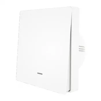 MOES ZS-B-EU1 ZigBee 1-kanavainen valokytkin (ilman nollajohdinta, valkoinen)