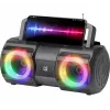 Defender BeatBox 20 Bluetooth-kaiutin 20W valolla, mikrofoni, FM, USB, TF