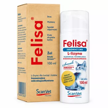 Scanvet Felisa karvapallojen hallintageeli kissoille, 100 ml